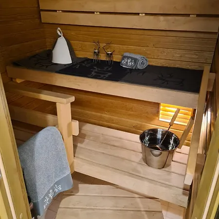 公寓 Rovakoti Saaga With Sauna, Gym Access, Smartlock